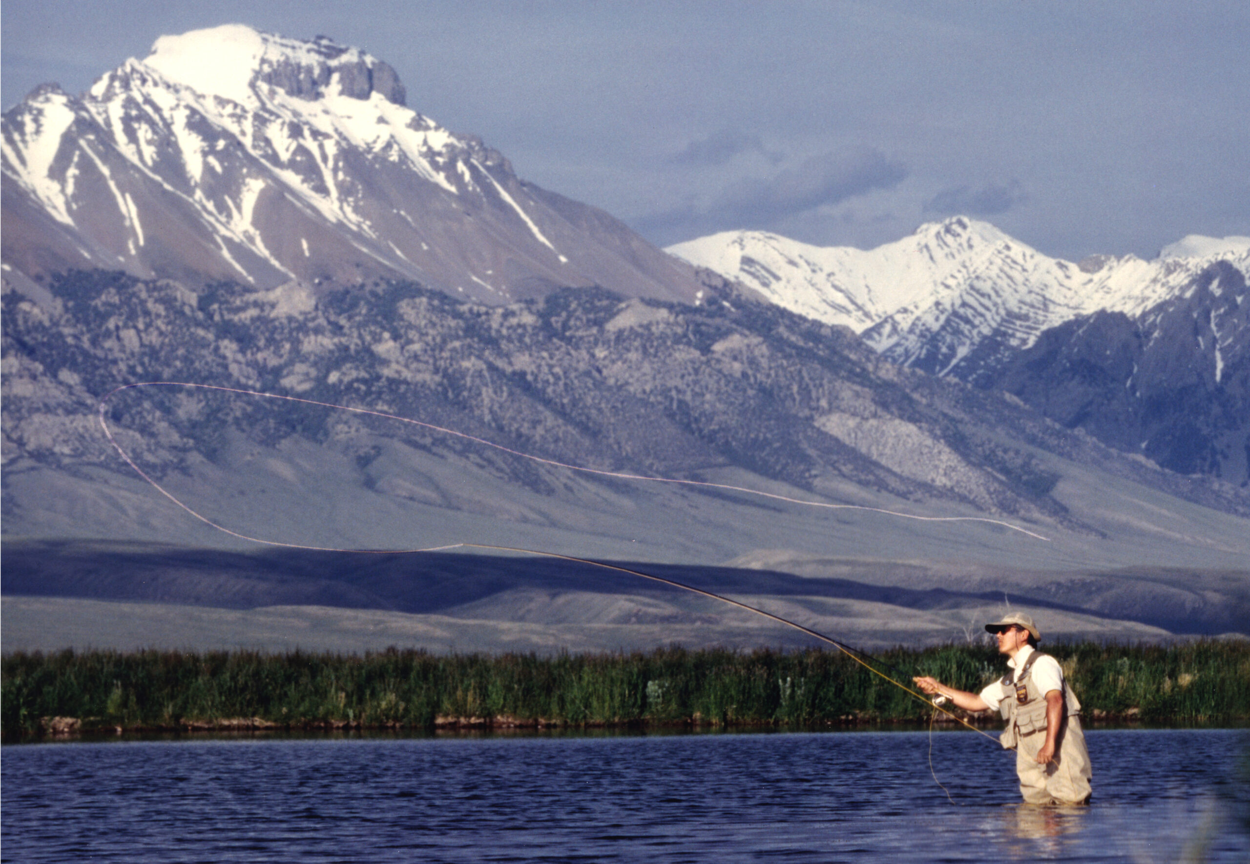 (Rod: Caprus "Emergo" 9'8", #3wt. Slow parabolic tapered rod designed by Ken Sawada.)